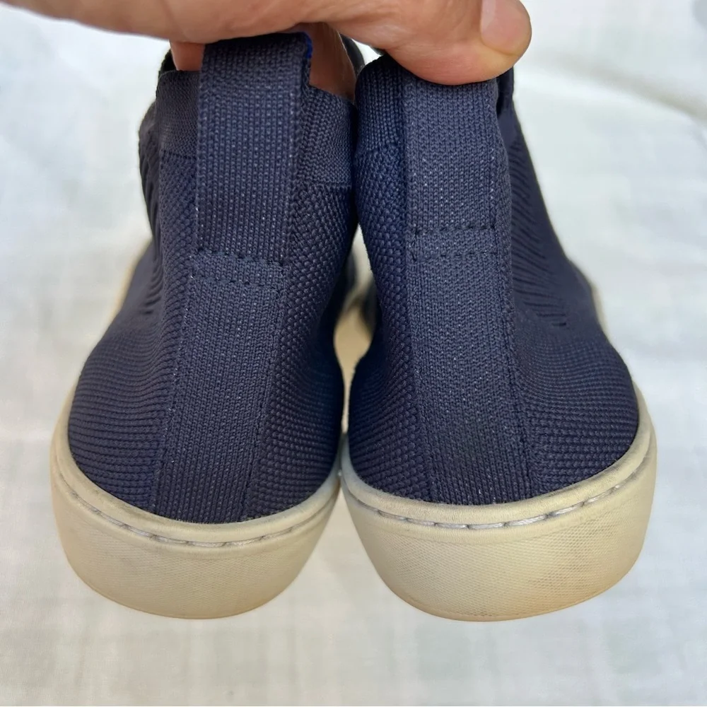 Rothy’s The Chelsea Boot Navy Slip-On Sneakers